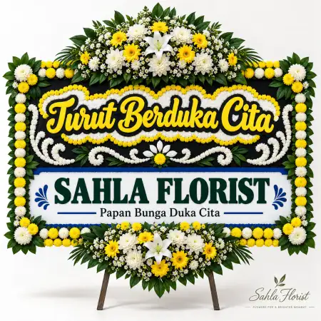 Papan Bunga Duka Muara Enim