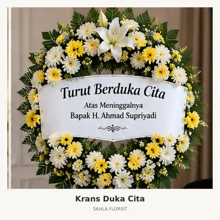 Krans Bunga Duka Muara Enim